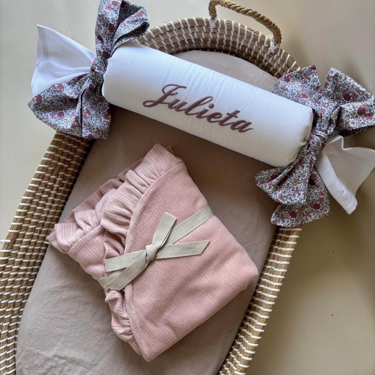 Arrullo Volante Pinklace personalizado - regalo bebé | Mi Luna Lunera