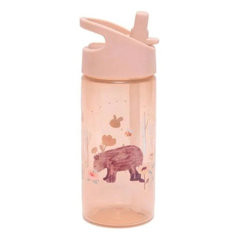 Botella Pajita Bear personalizado - regalo bebé | Mi Luna Lunera