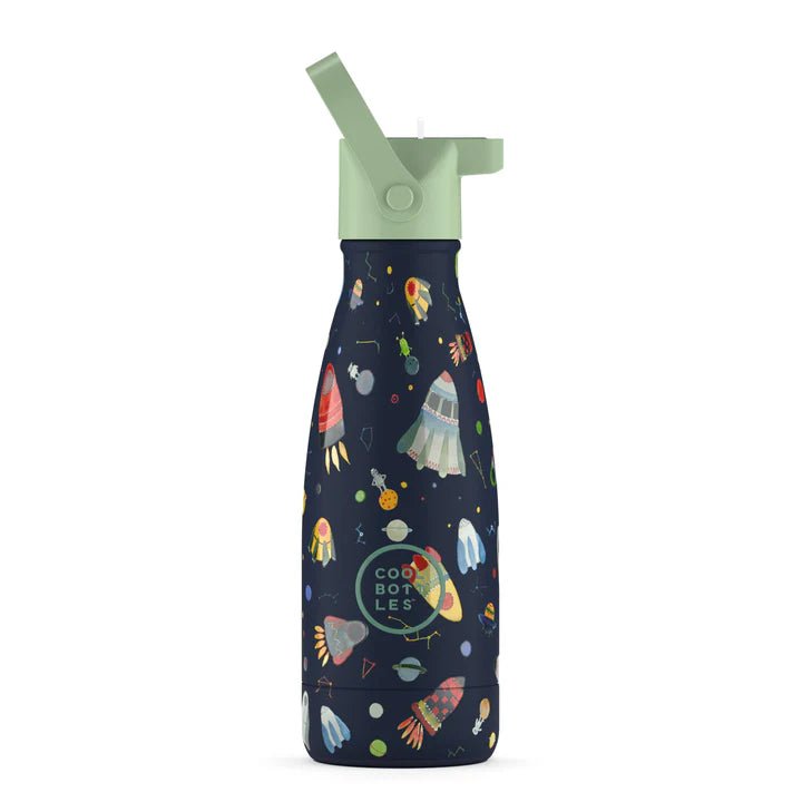 Botella térmica acero Space Rockets 260ml personalizado - regalo bebé | Mi Luna Lunera