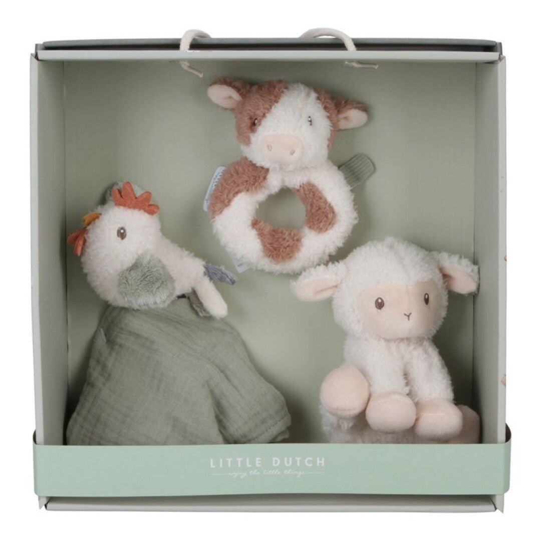 Caja Regalo Baby Pequeña Granja - Little Dutch personalizado - regalo bebé | Mi Luna Lunera