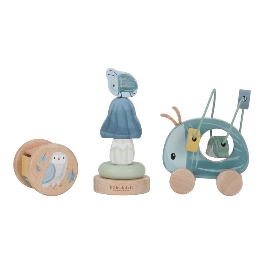 Caja Regalo Madera Forest Friends - Little Dutch personalizado - regalo bebé | Mi Luna Lunera