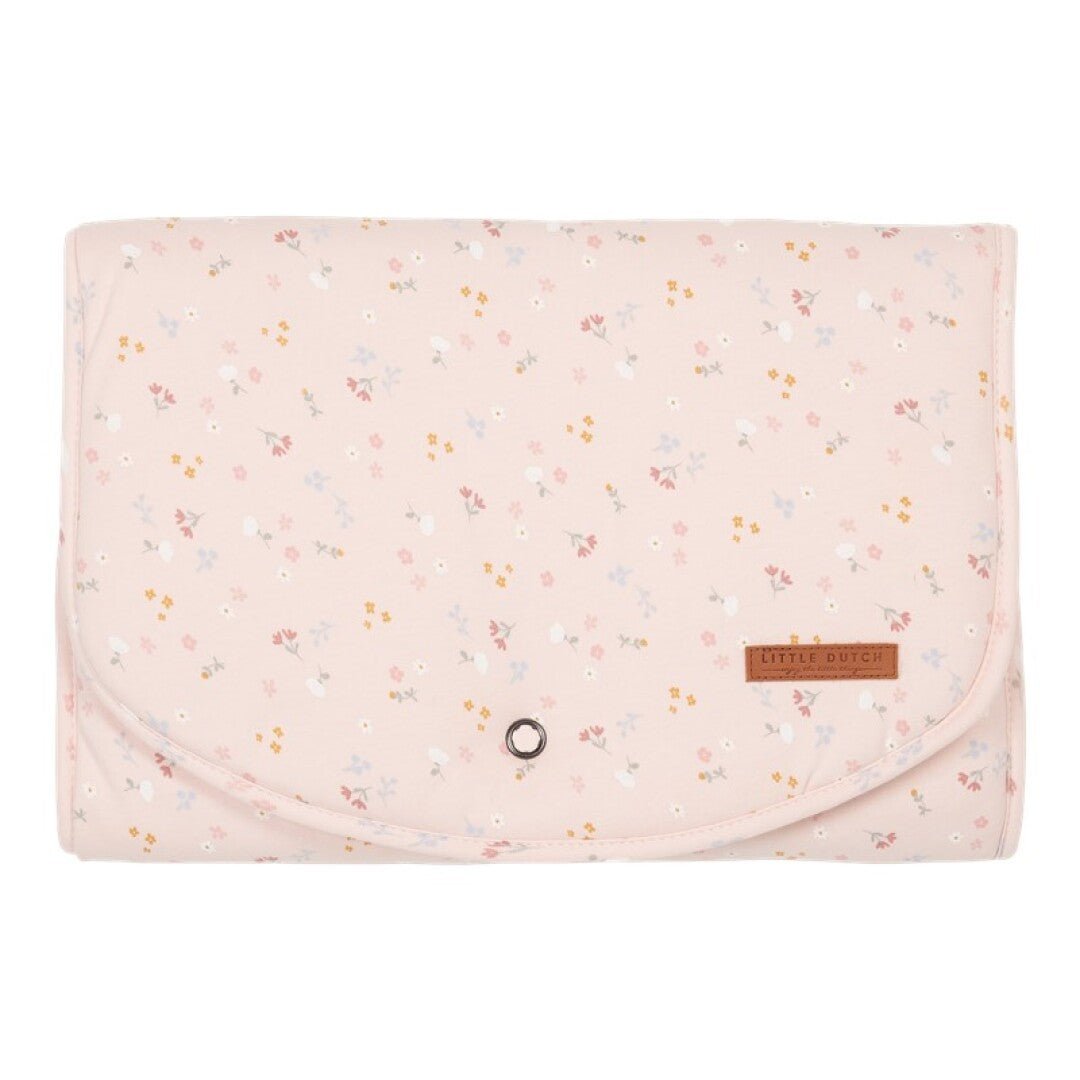 Cambiador Portátil Flores personalizado - regalo bebé | Mi Luna Lunera