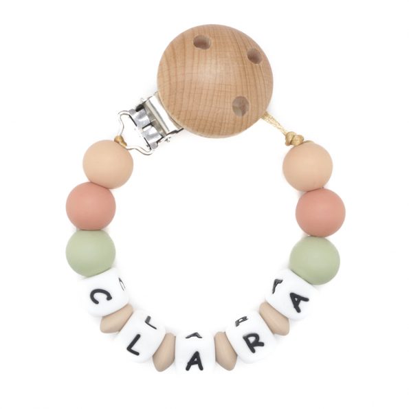 Chupetero Personalizado (Más Colores) personalizado - regalo bebé | Mi Luna Lunera