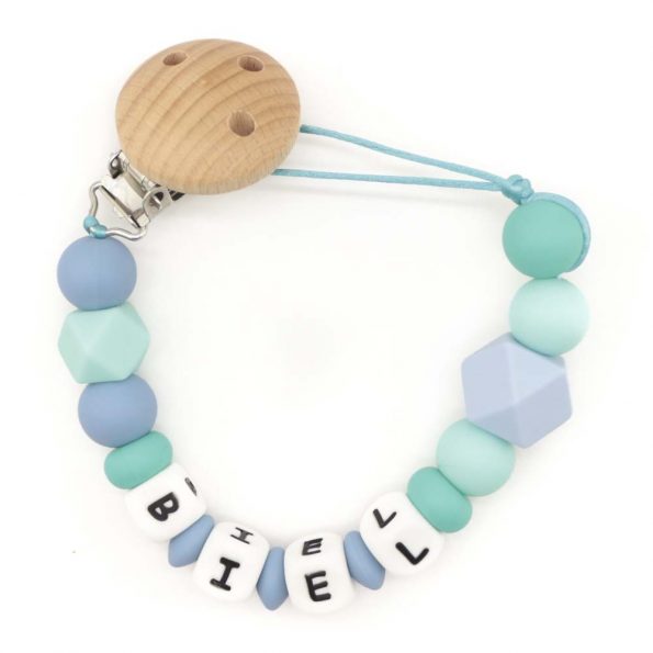 Chupetero Personalizado (Más Colores) personalizado - regalo bebé | Mi Luna Lunera