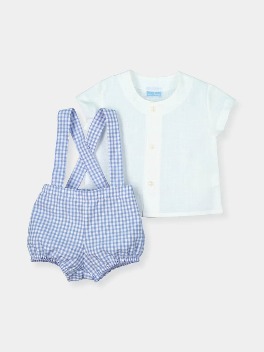 Conjunto Camisa y Pantalón Tirantes personalizado - regalo bebé | Mi Luna Lunera