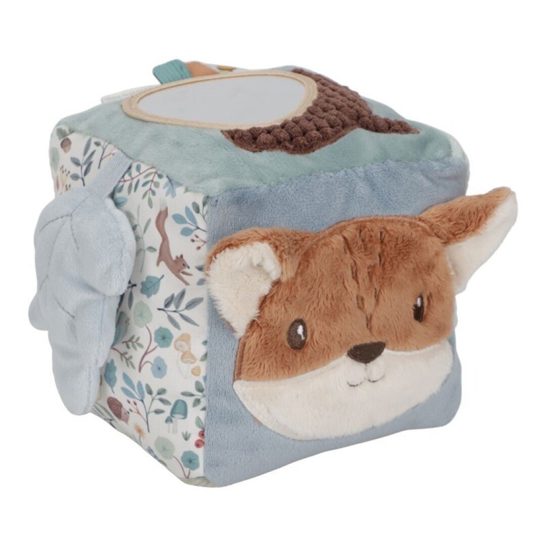 Cubo Blandito Actividades Forest Friends - Little Dutch personalizado - regalo bebé | Mi Luna Lunera