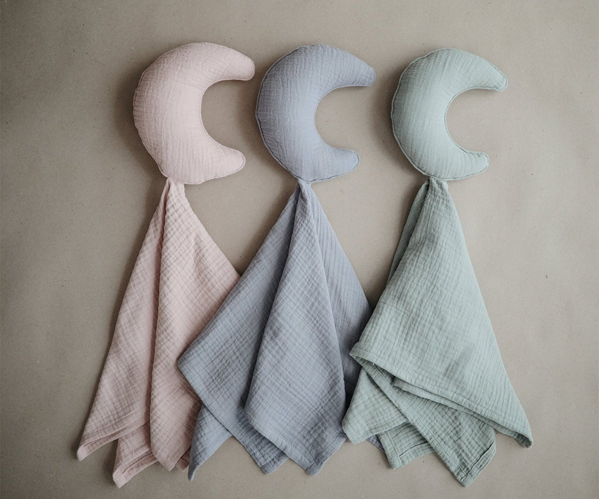 Doudou Mushie Lovely Moon Roman Green personalizado - regalo bebé | Mi Luna Lunera