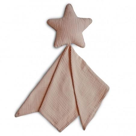 Doudou Mushie Star Natural personalizado - regalo bebé | Mi Luna Lunera