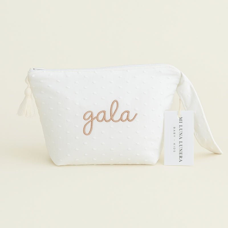 Neceser Gala personalizado - regalo bebé | Mi Luna Lunera