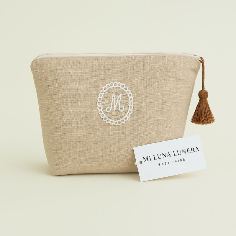 Neceser Manuela personalizado - regalo bebé | Mi Luna Lunera