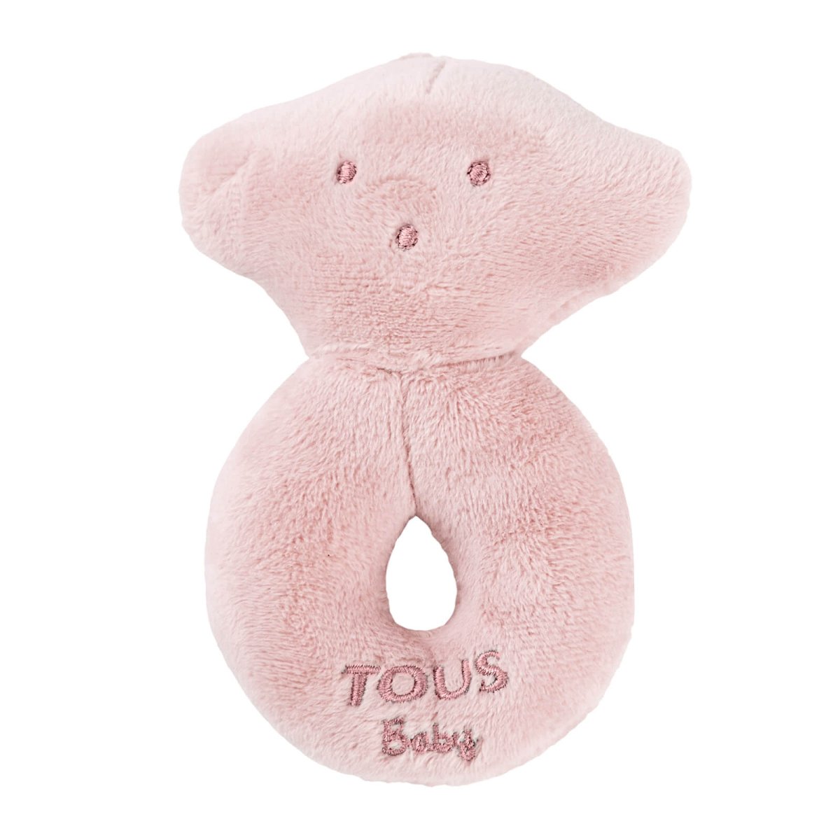 Oso Sonajero Tous Rosa personalizado - regalo bebé | Mi Luna Lunera