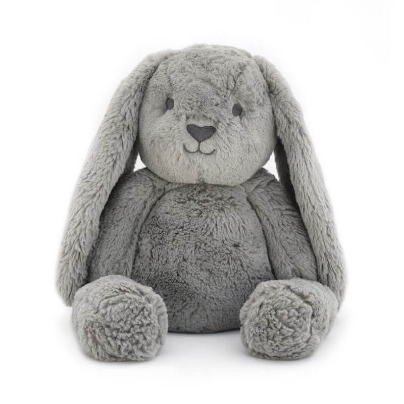 Peluche Conejo Gris Bodhi personalizado - regalo bebé | Mi Luna Lunera