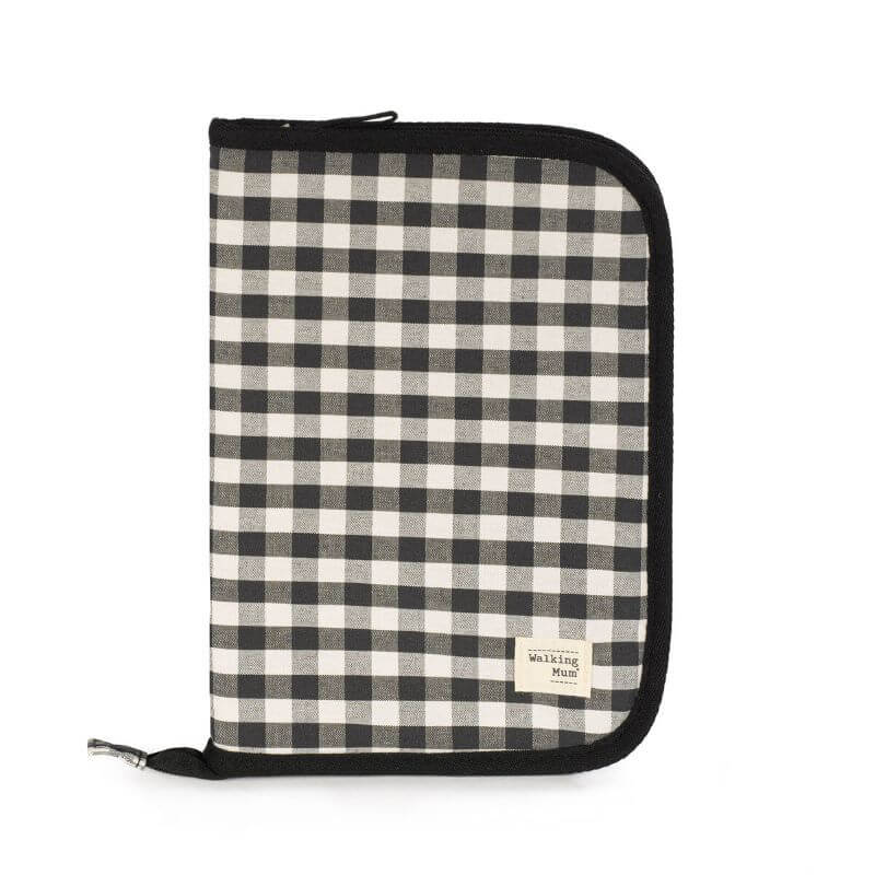 Portadocumentos Remy Negro personalizado - regalo bebé | Mi Luna Lunera