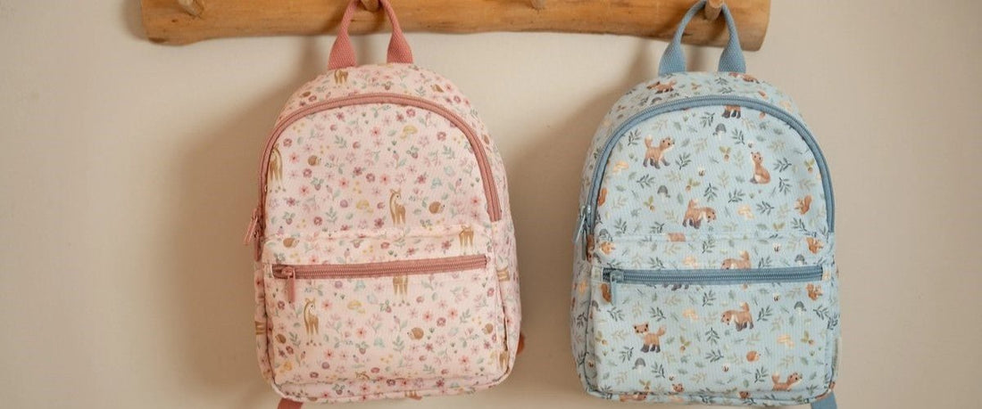 Qué llevar en la mochila del bebé para la guardería (o una salida larga) - Mi Luna Lunera