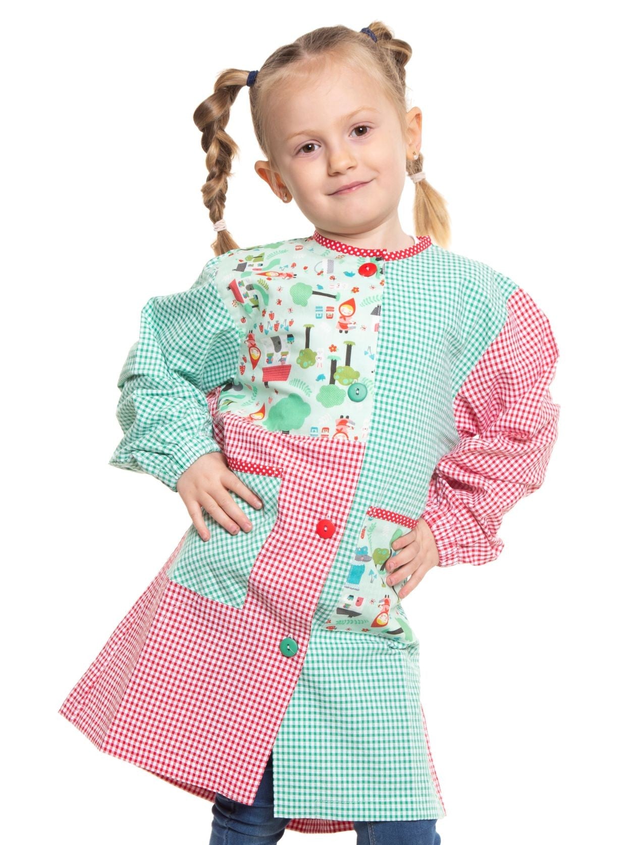 Bata Botones Caperucita