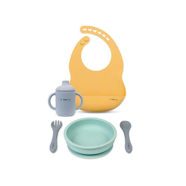 Set de Alimentación 5 piezas Menta