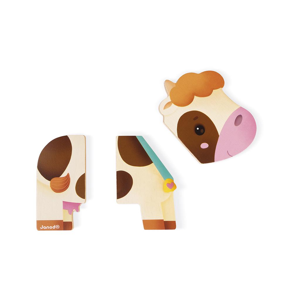 3 Animales Divertidos Magnéticos Granja