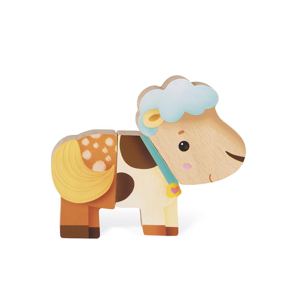 3 Animales Divertidos Magnéticos Granja