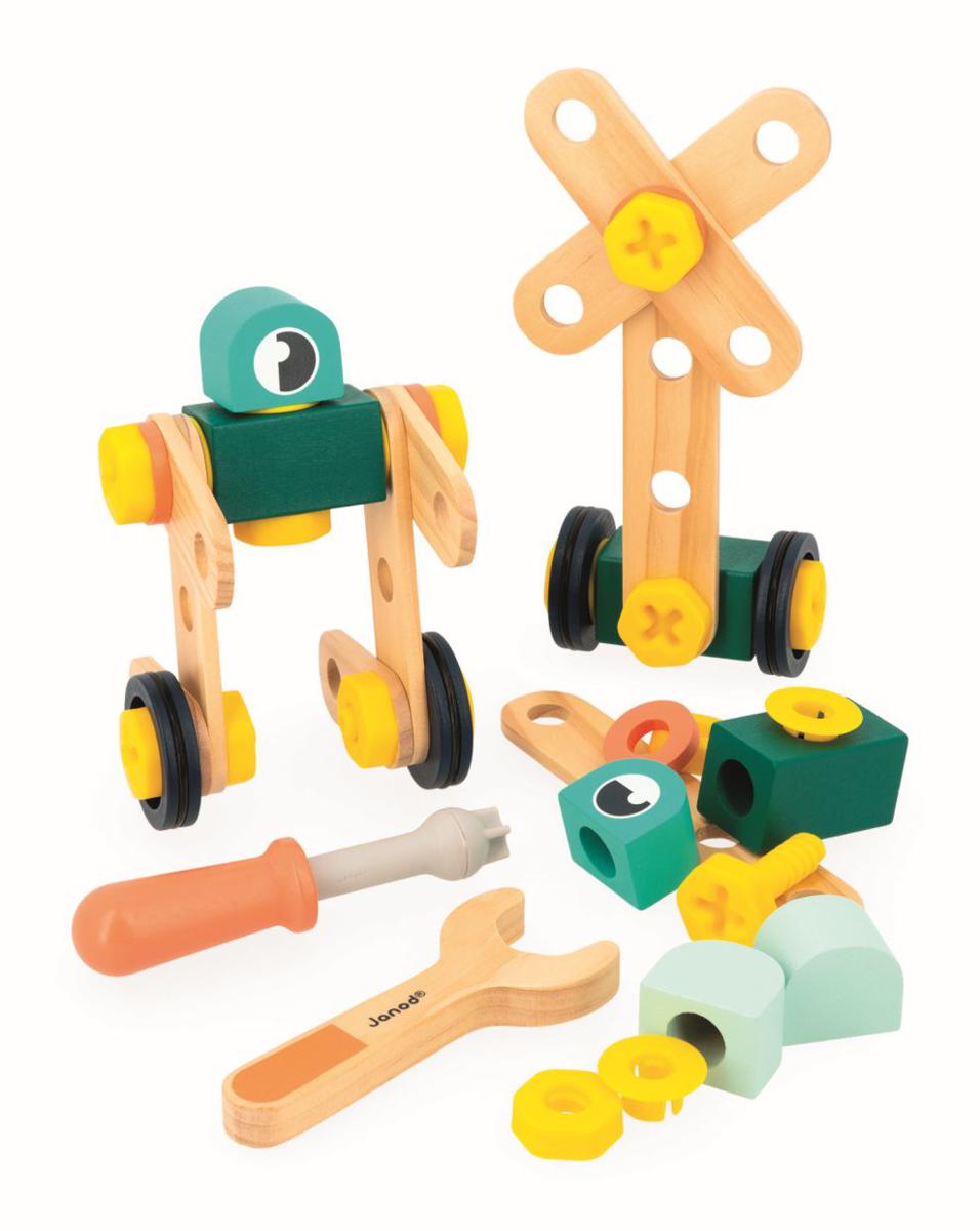 Bote 50 Piezas Brico'Kids - Janod
