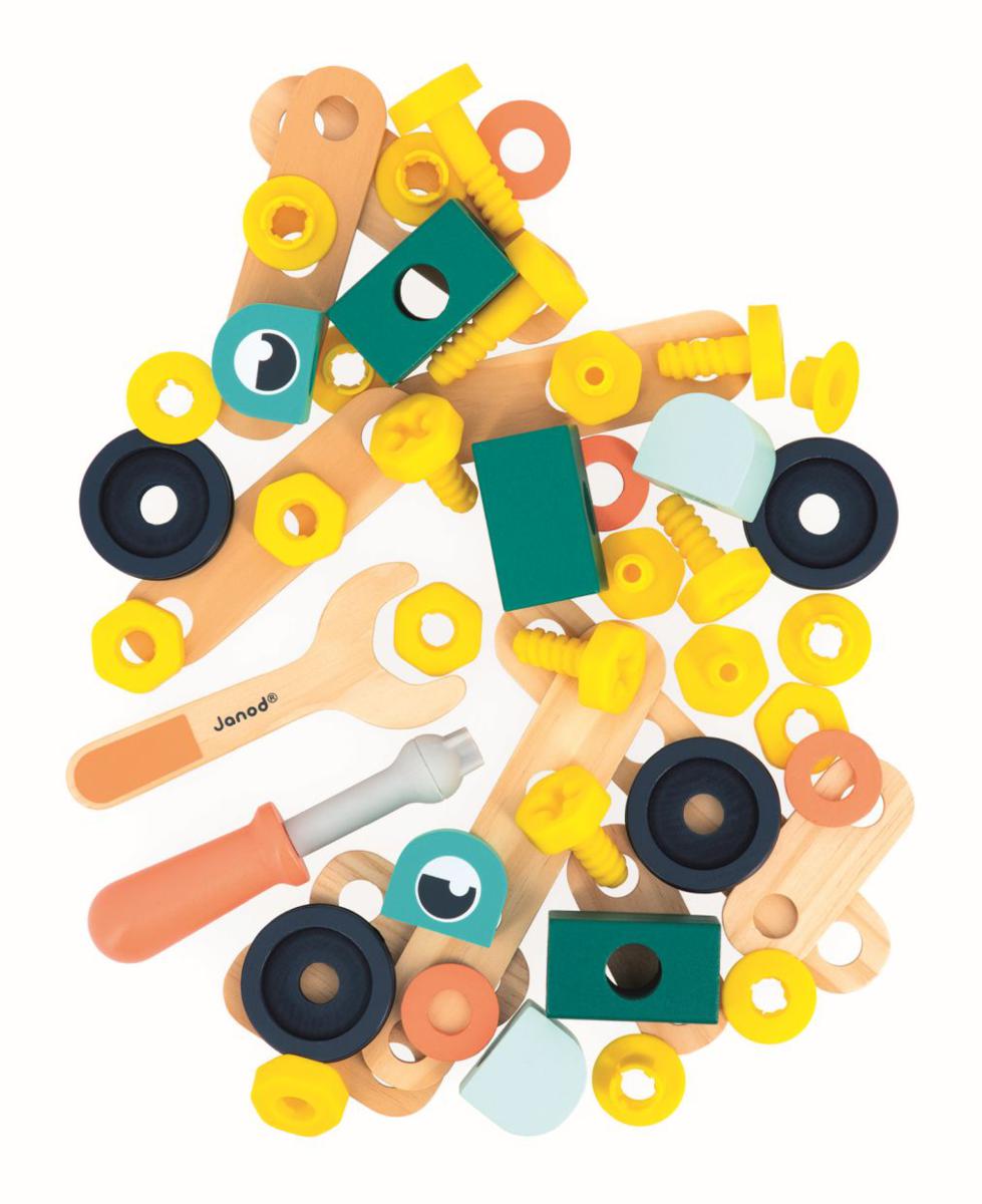 Bote 50 Piezas Brico'Kids - Janod