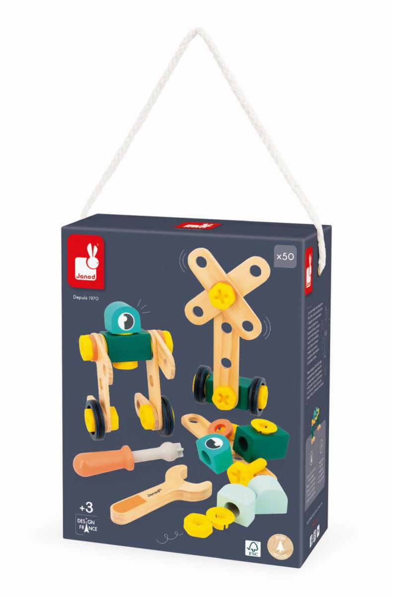 Bote 50 Piezas Brico'Kids - Janod