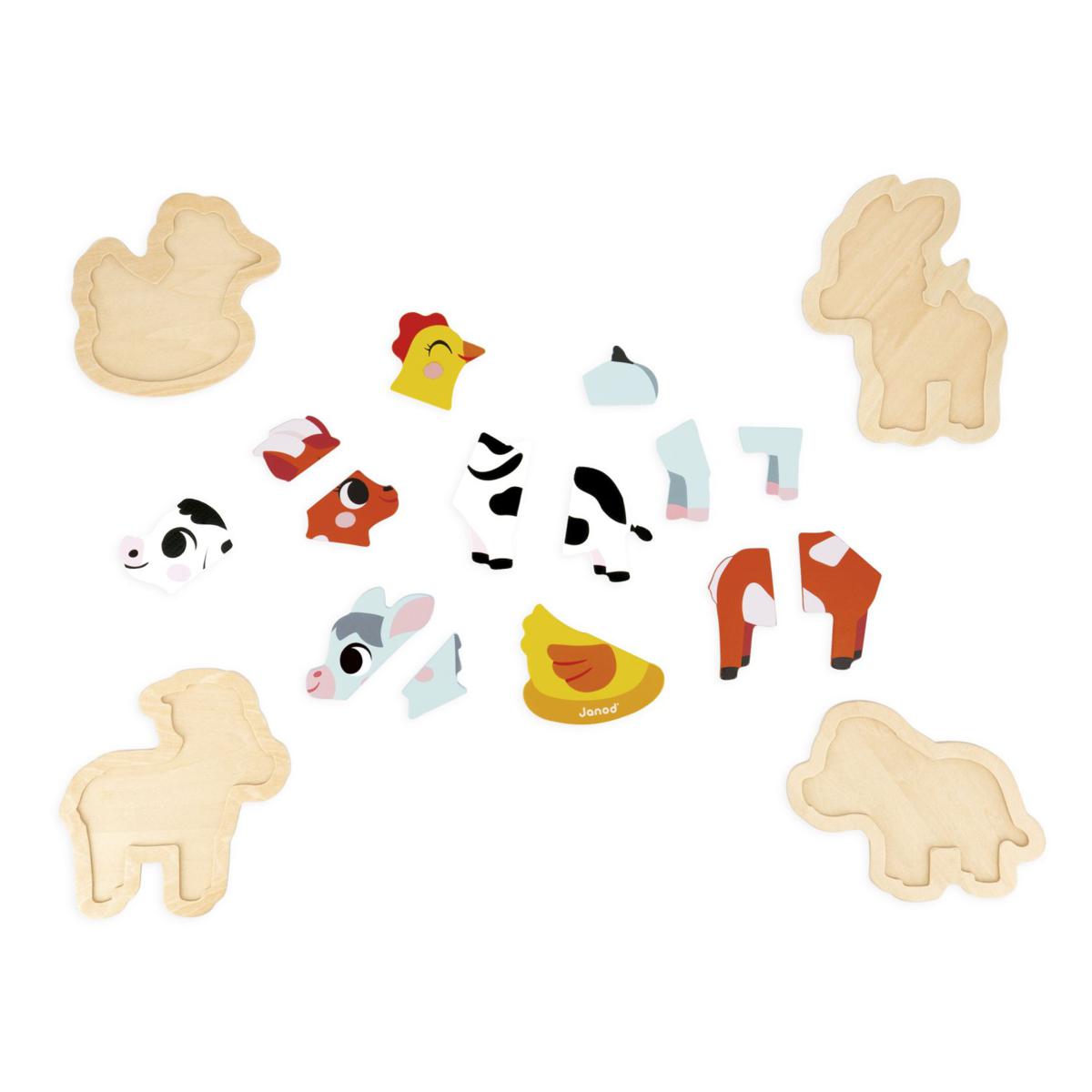 4 Puzles Evolutivos - Granja