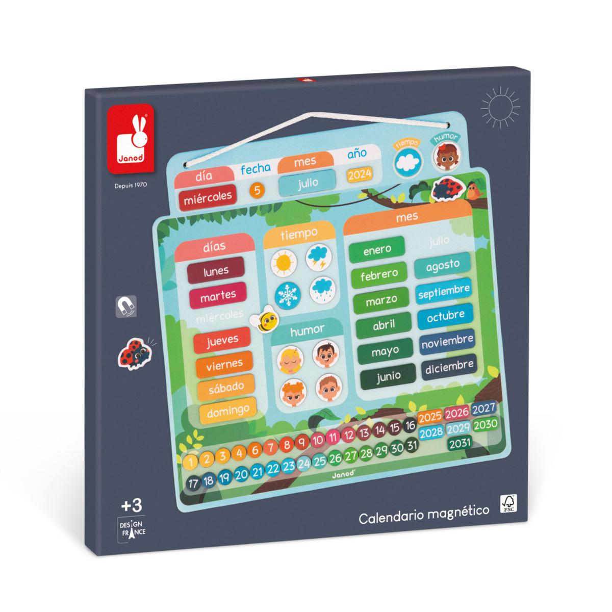 Calendario Magnético - Español