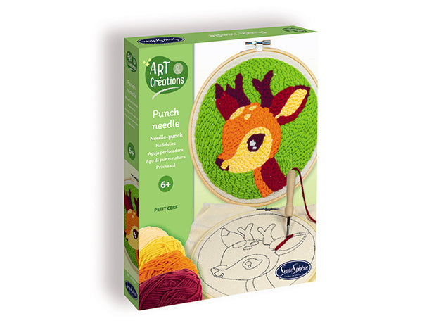 Punch Needle Petit Cerf - Kit de Bordado Ciervo