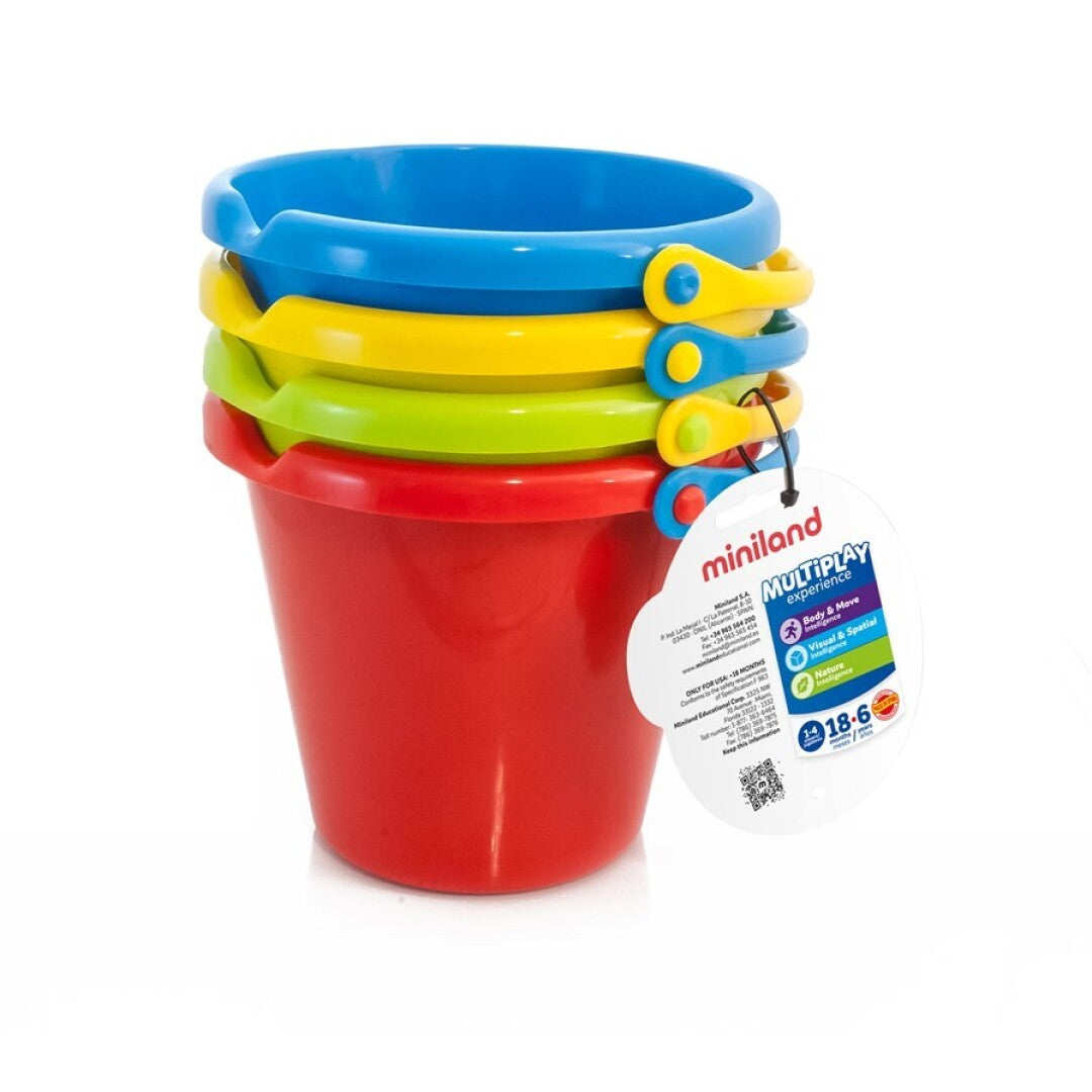 Cubo Infantil Miniland (Varios Colores)