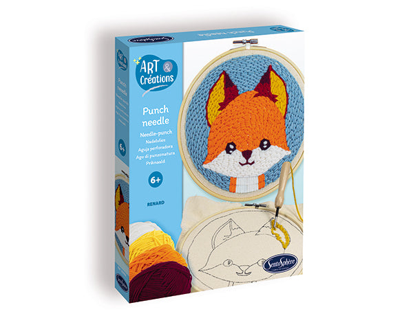 Punch Needle Renard - Kit de Bordado Zorro