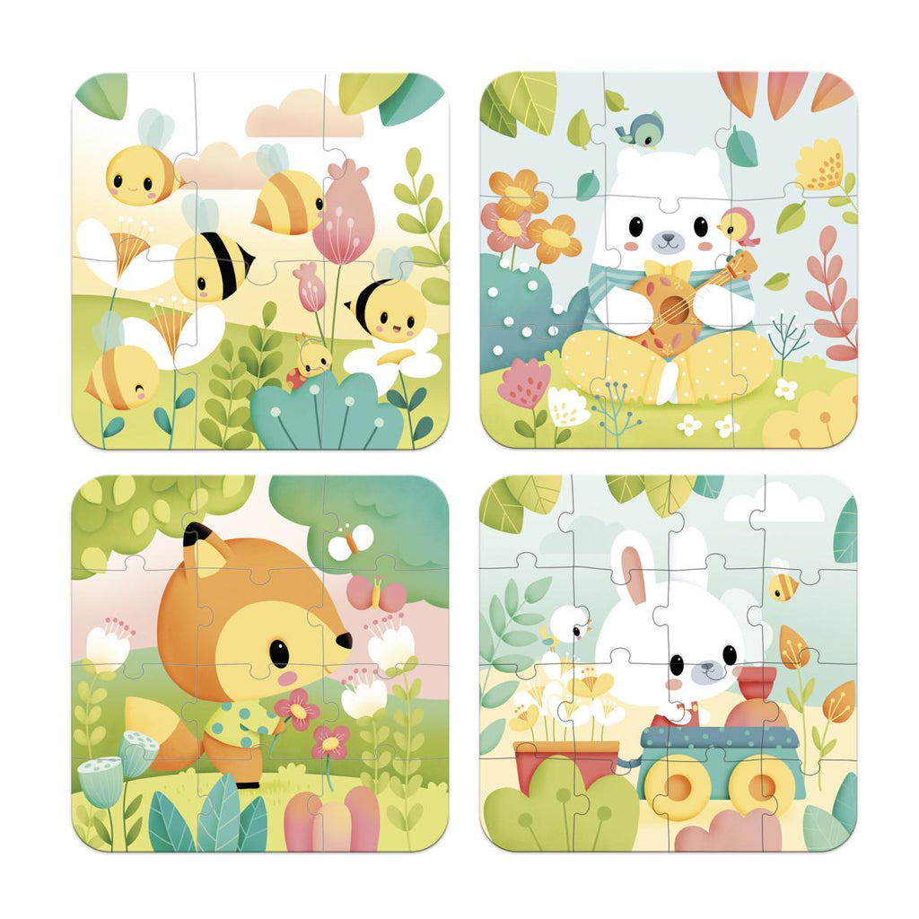 Puzzles Evolutivos Pure - 4 puzzles