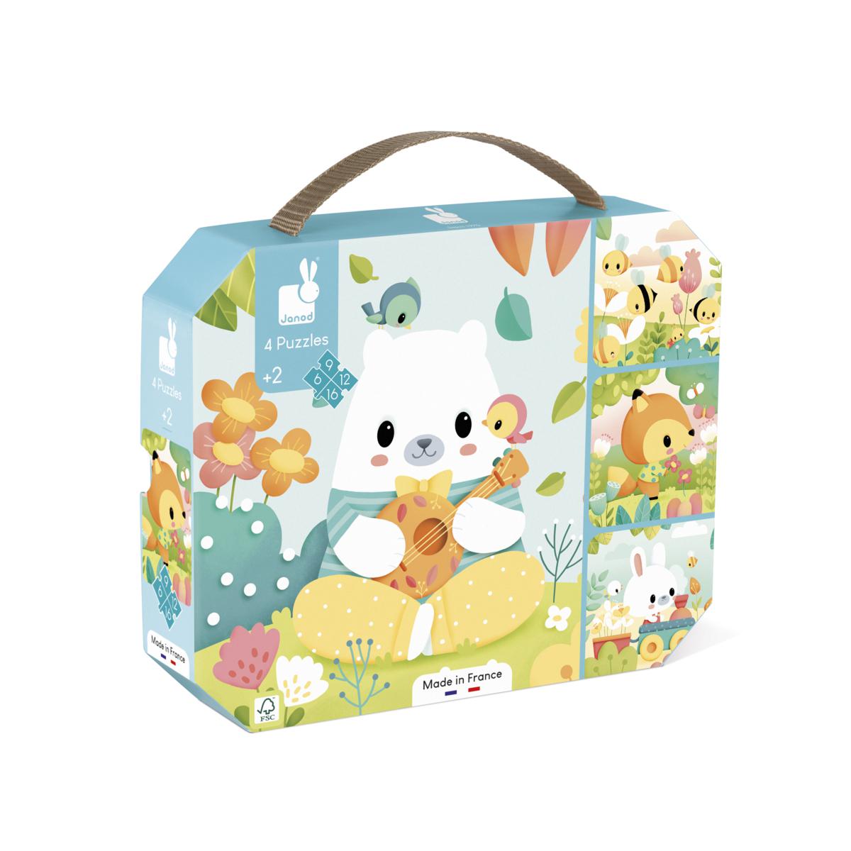 Puzzles Evolutivos Pure - 4 puzzles