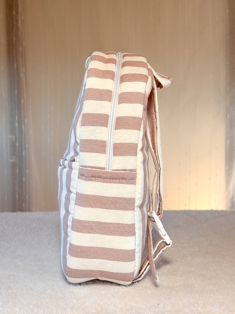Mochila de Rayas Menorca Burdeos
