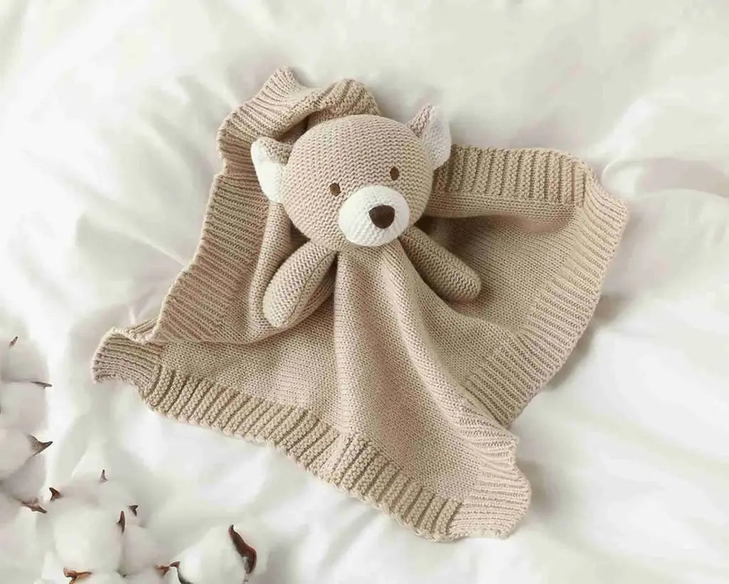 Doudou Oso Beige Punto Personalizable