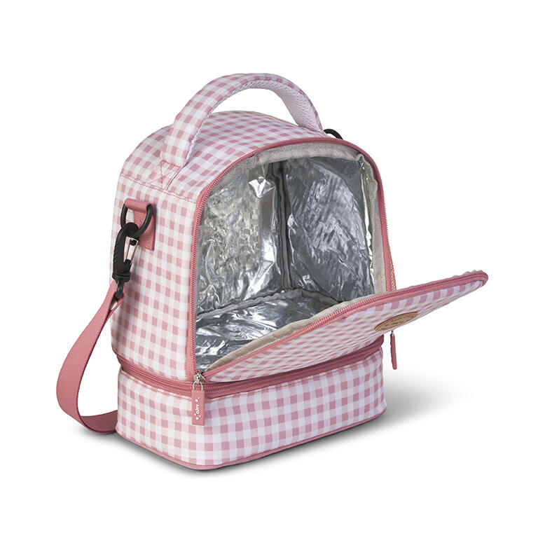 Bolsa Térmica Vichy Rosa