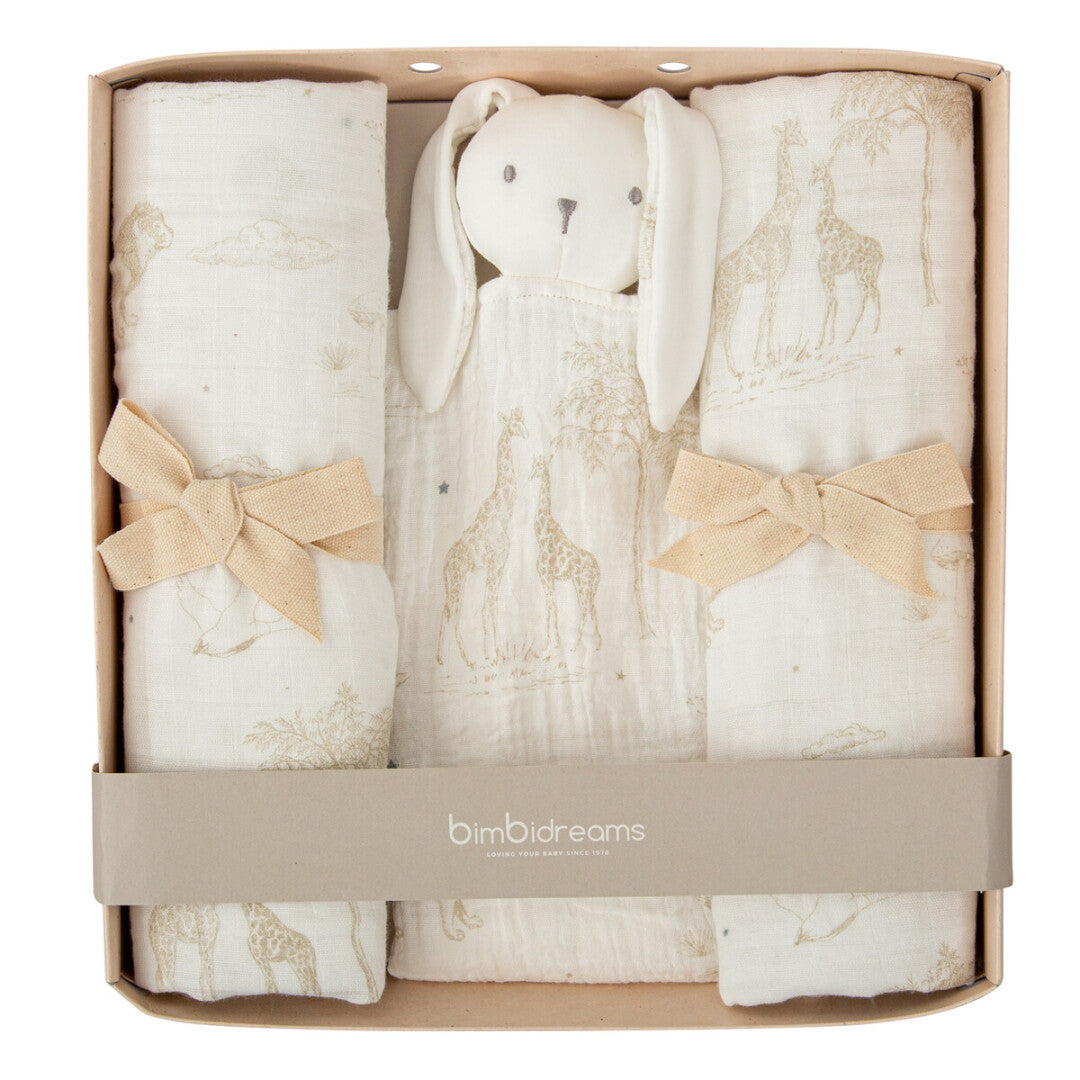 Set de Regalo Gasas + Doudou Noe