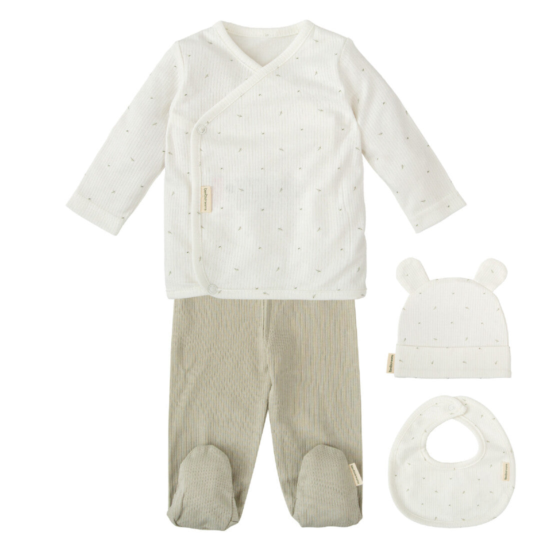 Conjunto Primera Puesta Algodón Cornelia