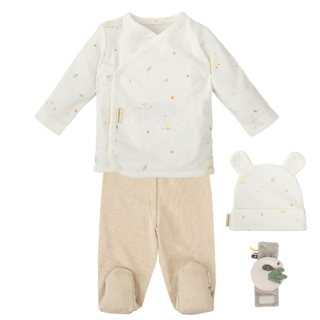 Conjunto Primera Puesta Algodón Happy Forest