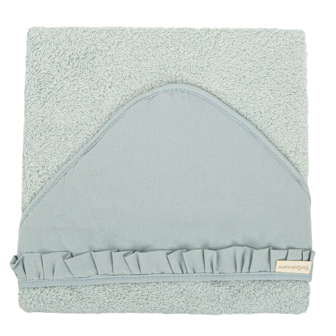 Capa Baño Stone Washed Azul Grisáceo