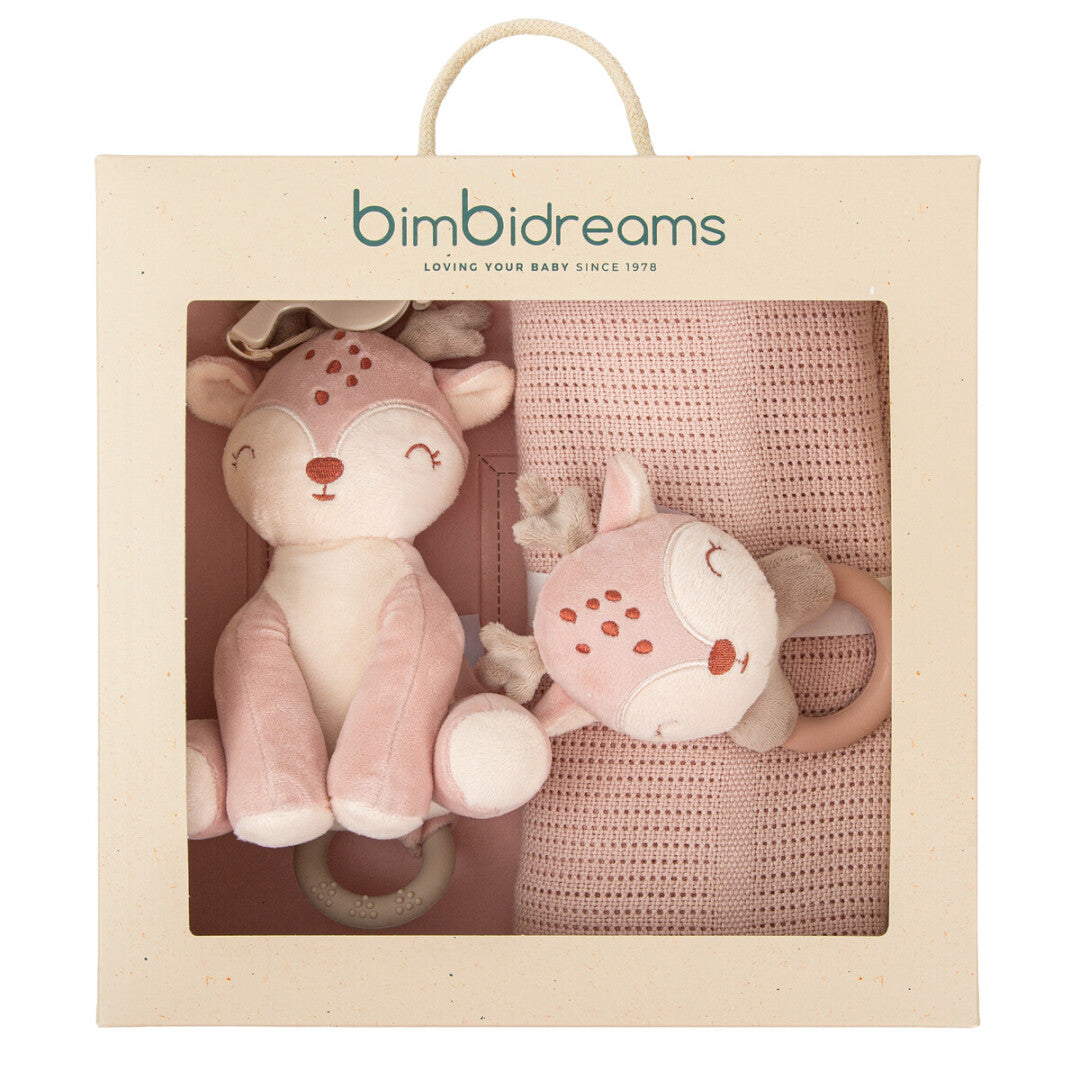 Set de Regalo Manta de Punto y Peluches Monet