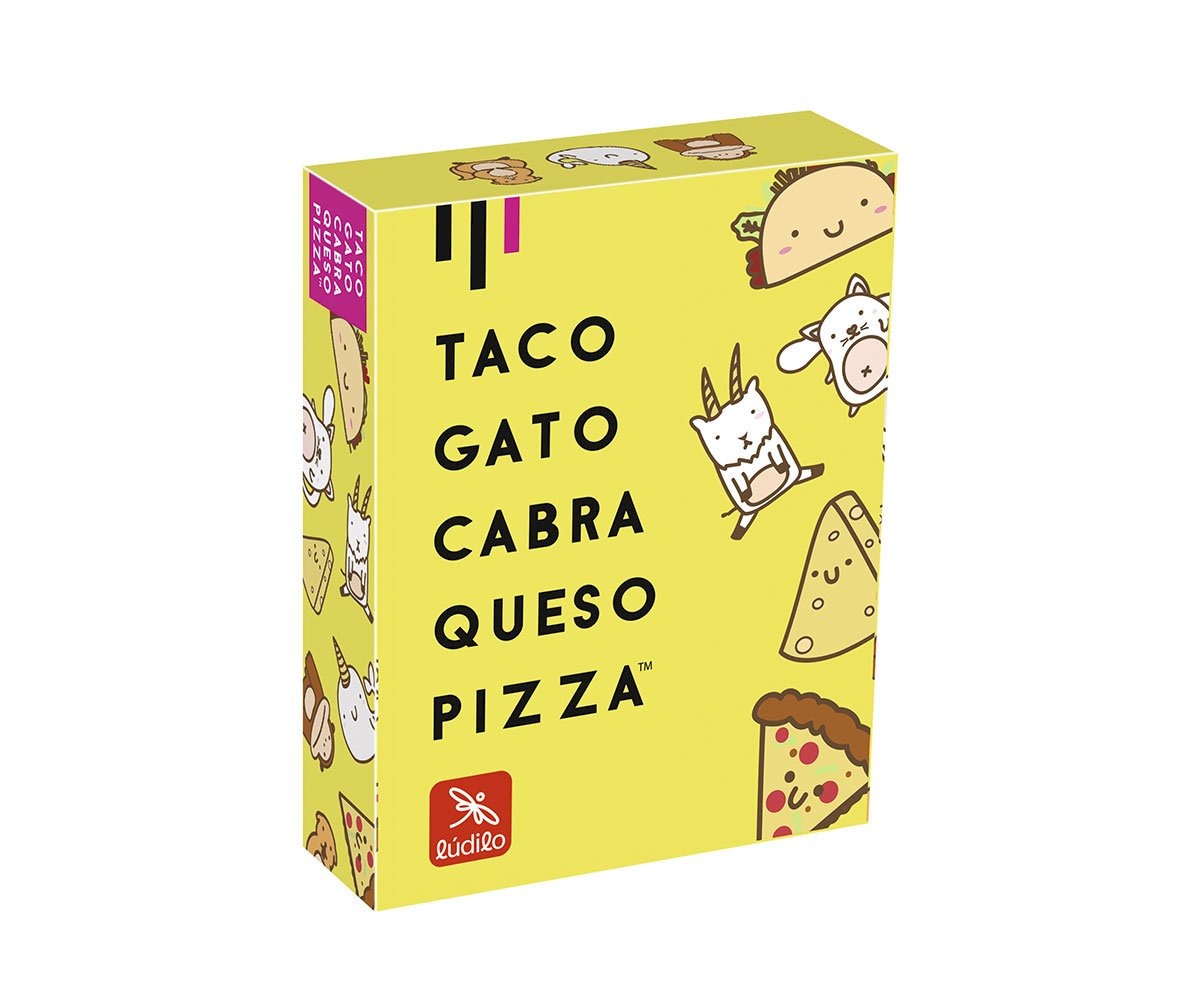Juego Cartas Taco, Gato, Cabra, Queso, Pizza - Ludilo