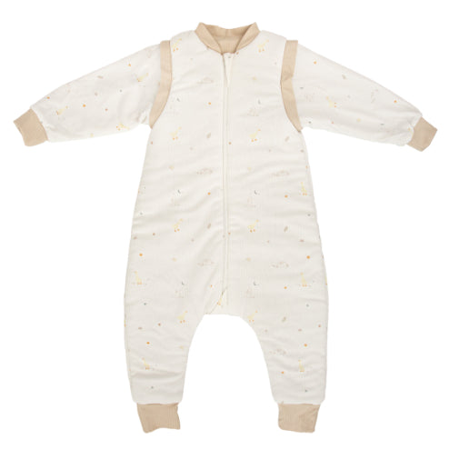 Saco dormir con pies y mangas extraibles Happy Forest 75 cm