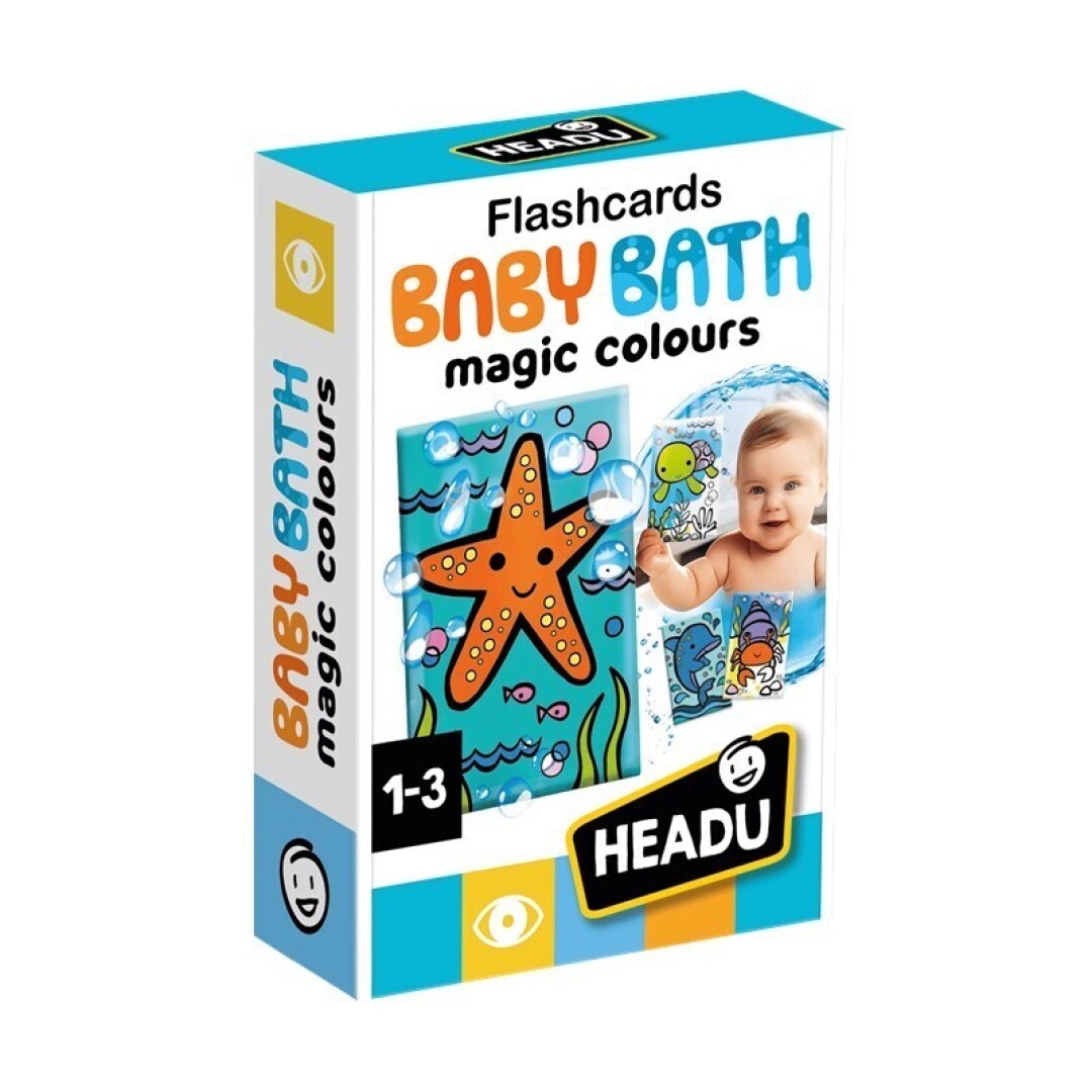 Juego de Baño Flashcards Baby Bath - Headu