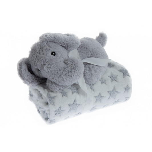 Peluche Elefante + Manta Personalizable