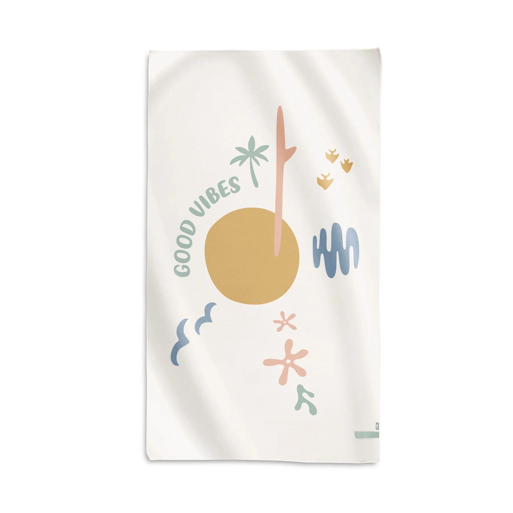 Toalla microfibra Good Vibes 80 x 140 cm
