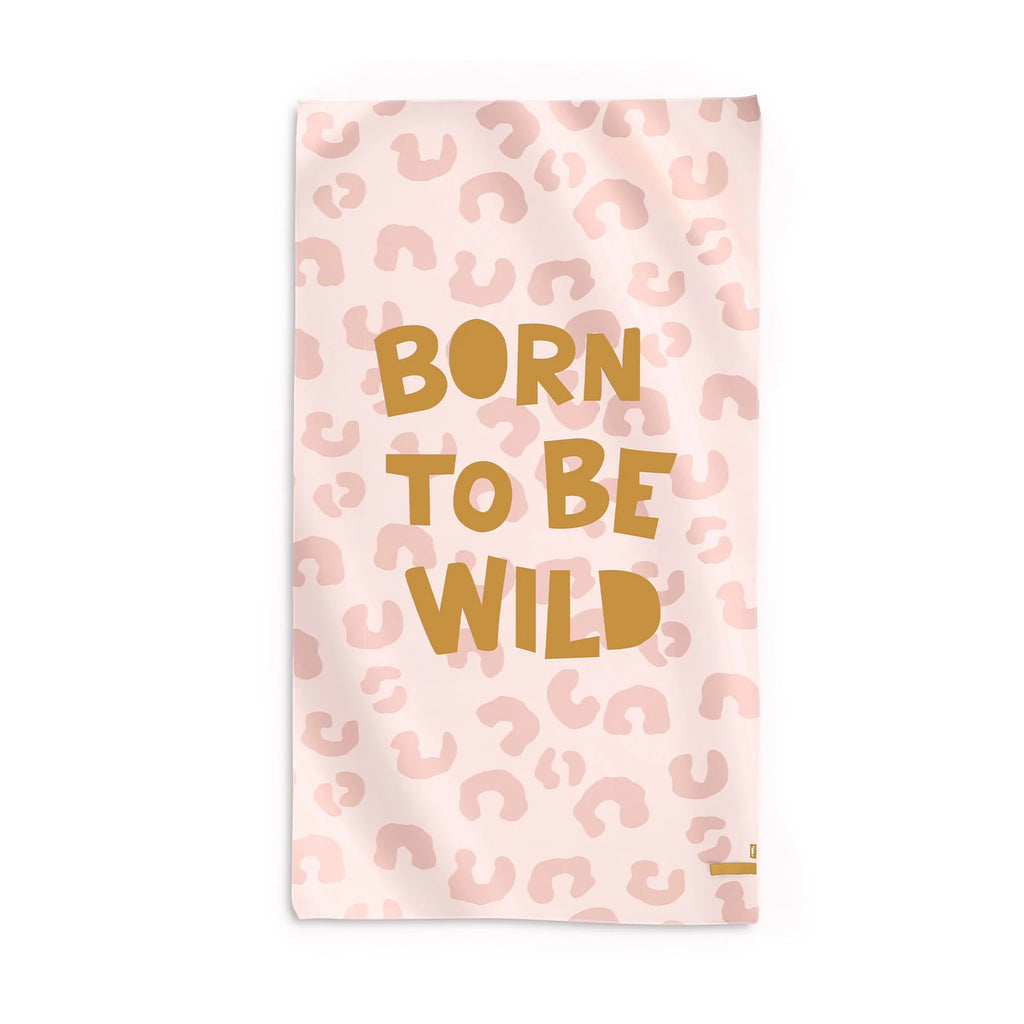 Toalla microfibra Born to be wild 80 x 140 cm