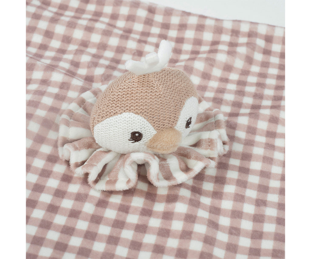 Doudou Penguin Praliné Moka