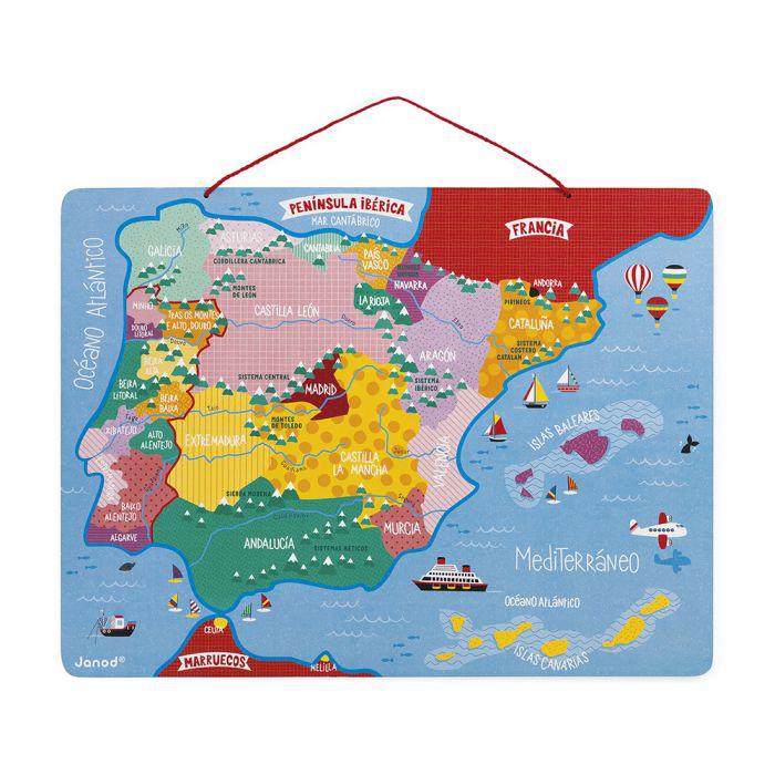 Mapa Magnético Península Ibérica