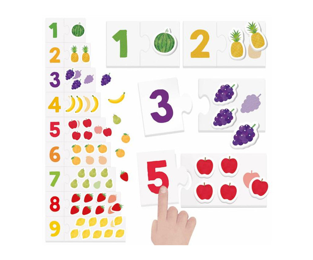 Números Táctiles Montessori - Headu