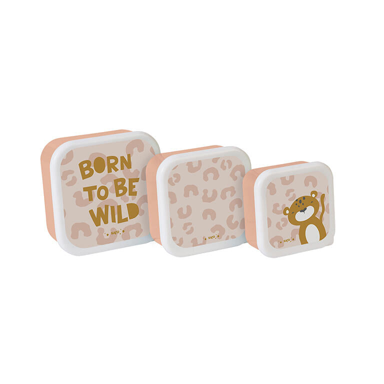 Set 3 Cajitas Almuerzo Born to be Wild